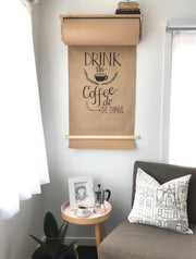 Ply Kraft Paper Roller with Shelf - Love Bradbury